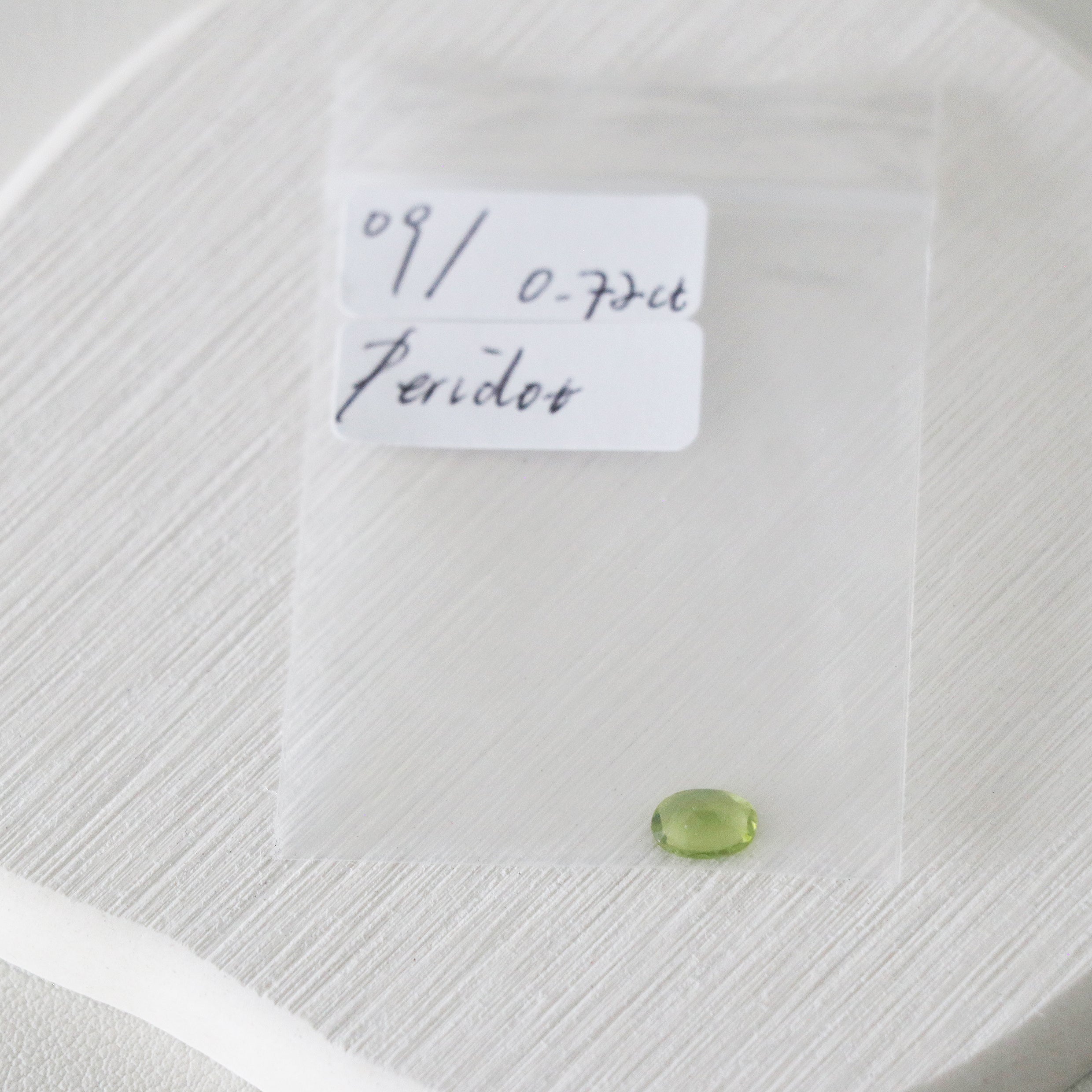 Peridot - Mystery stone 9 - Gem Identification series