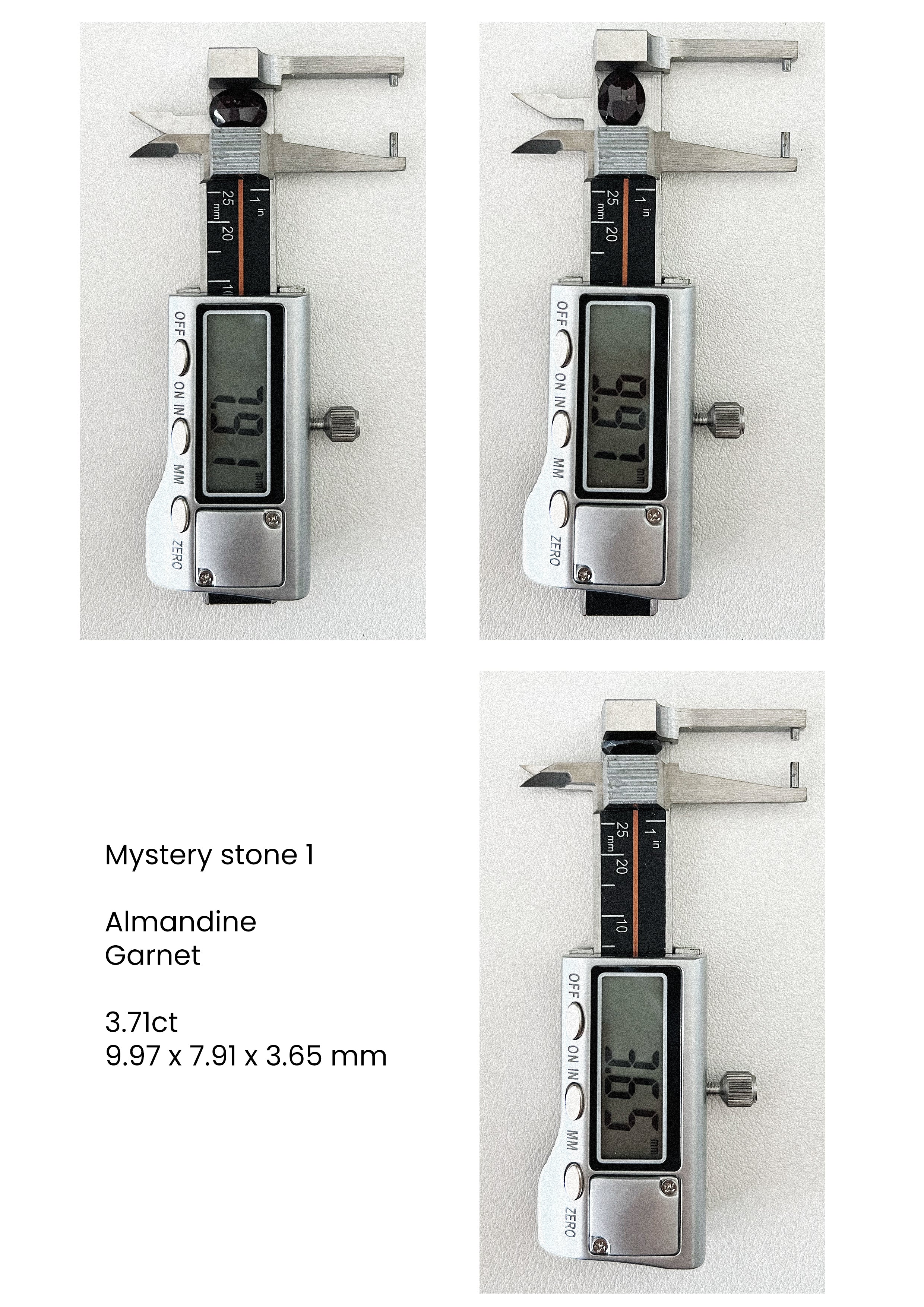 Moonstone / Orthoclase / Feldspar - Mystery stone 2 - Gem Identification series