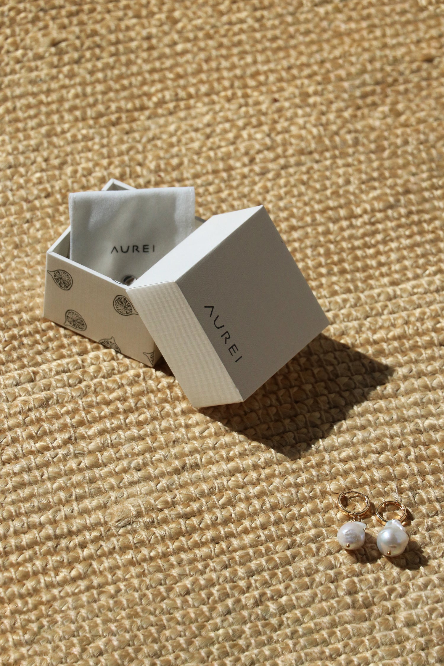 Marie - Large Baroque Freshwater Cultured Pearl Earrings