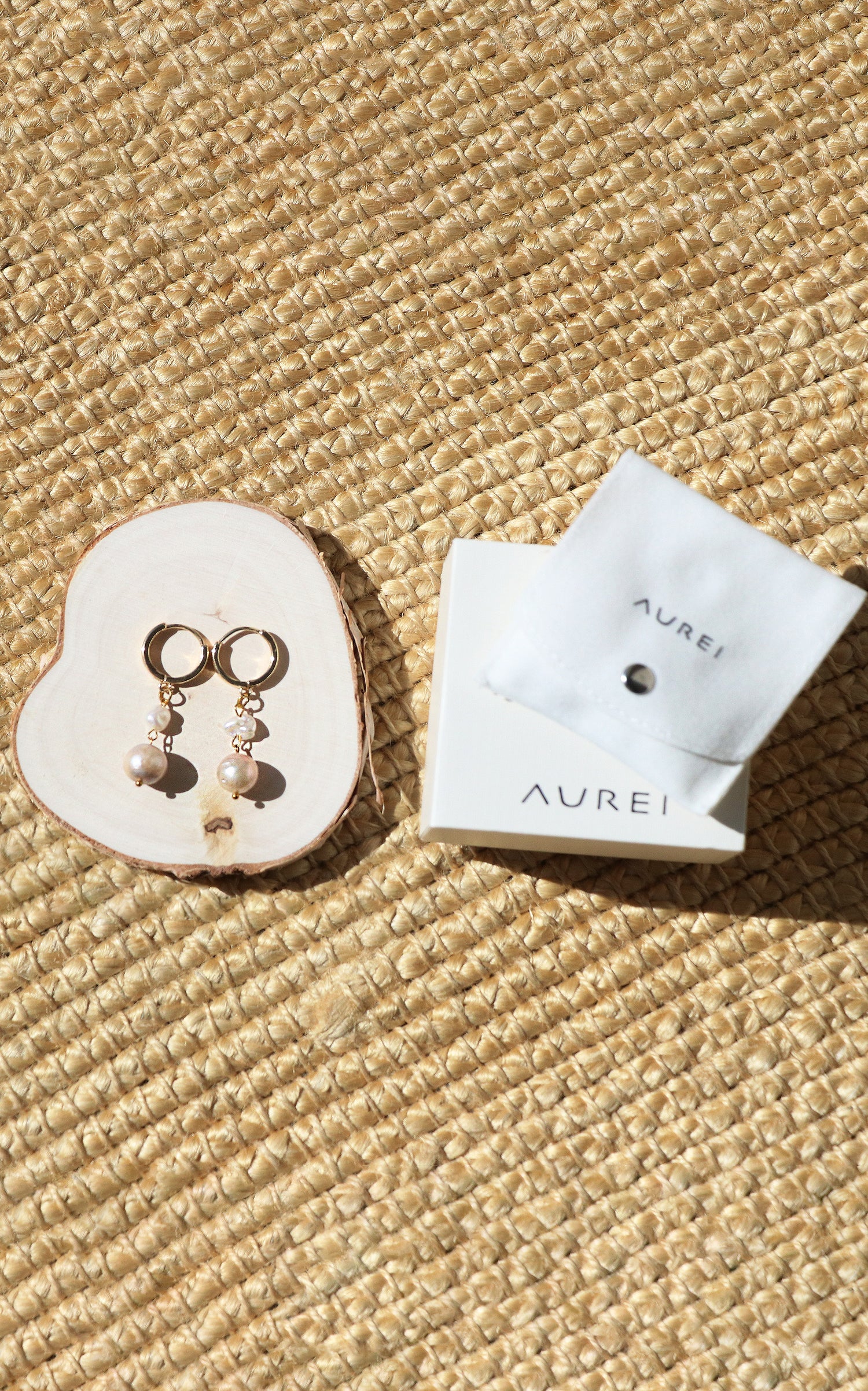 Margaret - Baroque Freshwater Cultured Pearl Earrings