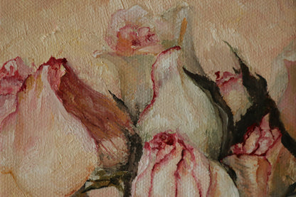 Withered Roses - Miaaurei - Oil Painting on canvas - 2024