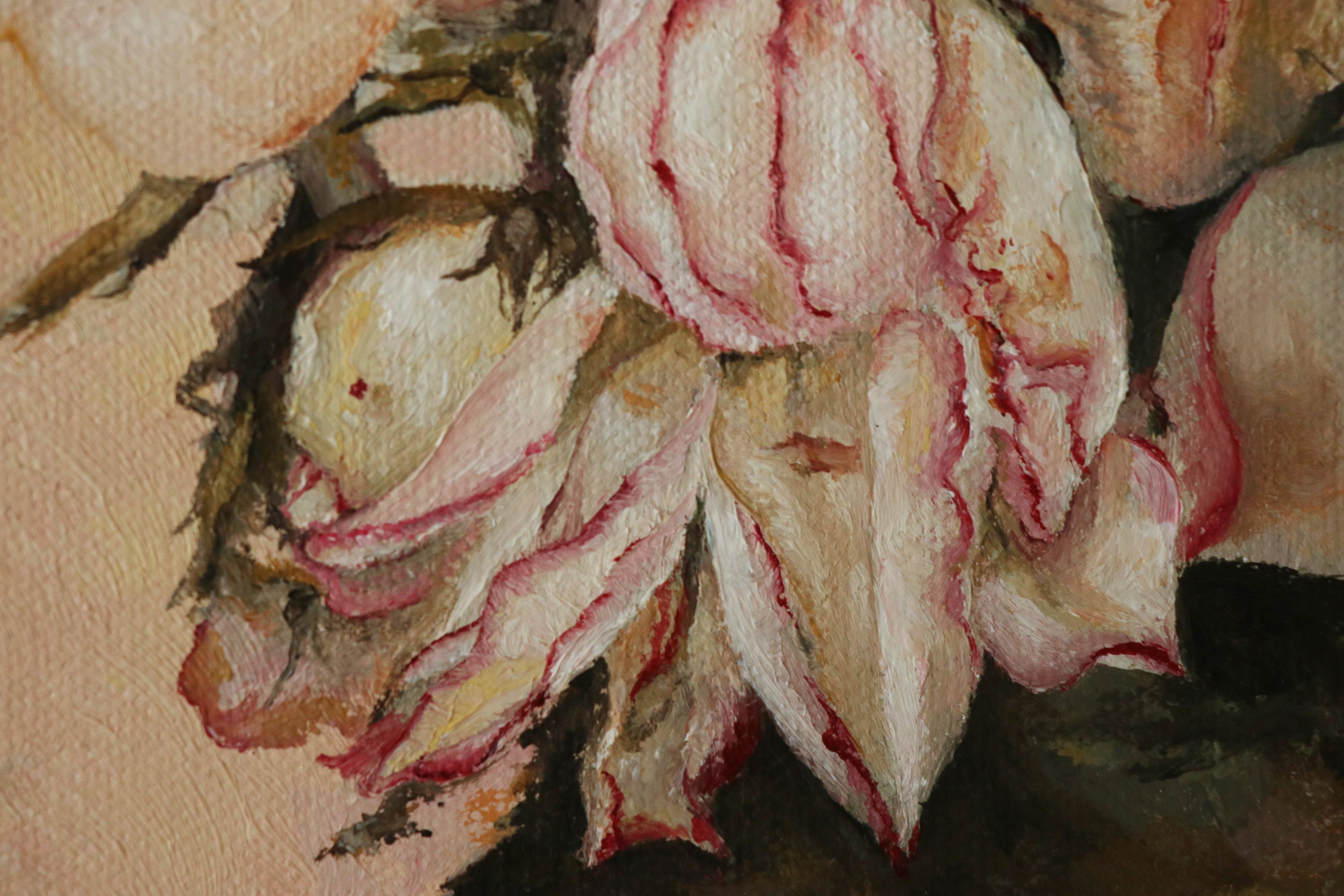 Withered Roses - Miaaurei - Oil Painting on canvas - 2024