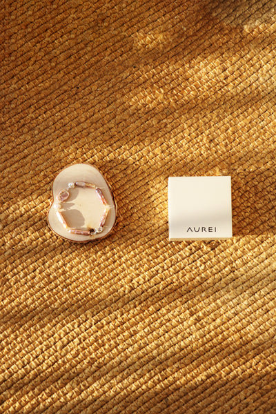 Charlotte - Mixed shape Freshwater Baroque Cultured Pearls Bracelet