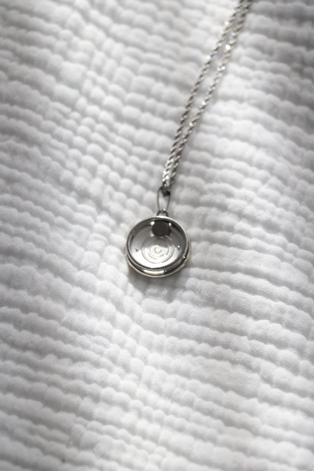 Vino Coin Pendant Necklace