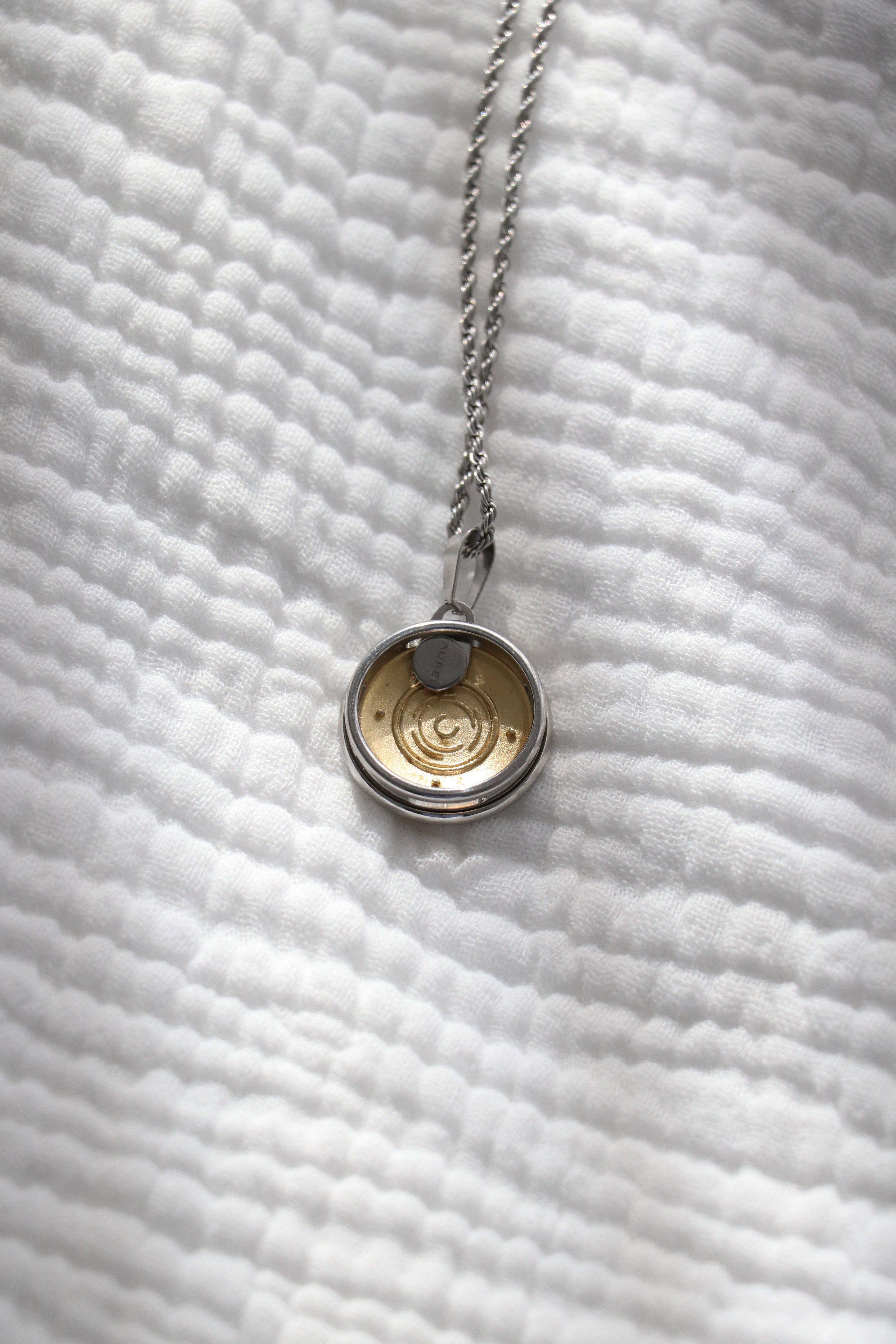 Grapes Coin Pendant Necklace