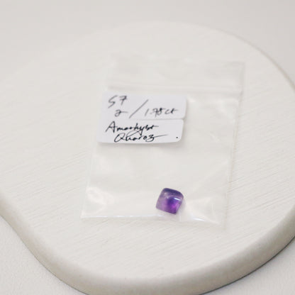 Amethyst / Quartz - Mystery stone 122 - Gem Identification series