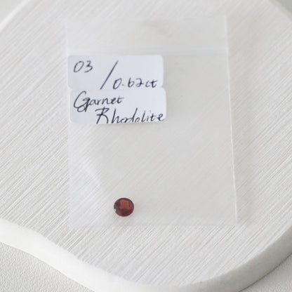 Rhodolite / Pyrope-almandine / Garnet - Mystery stone 3 - Gem Identification series