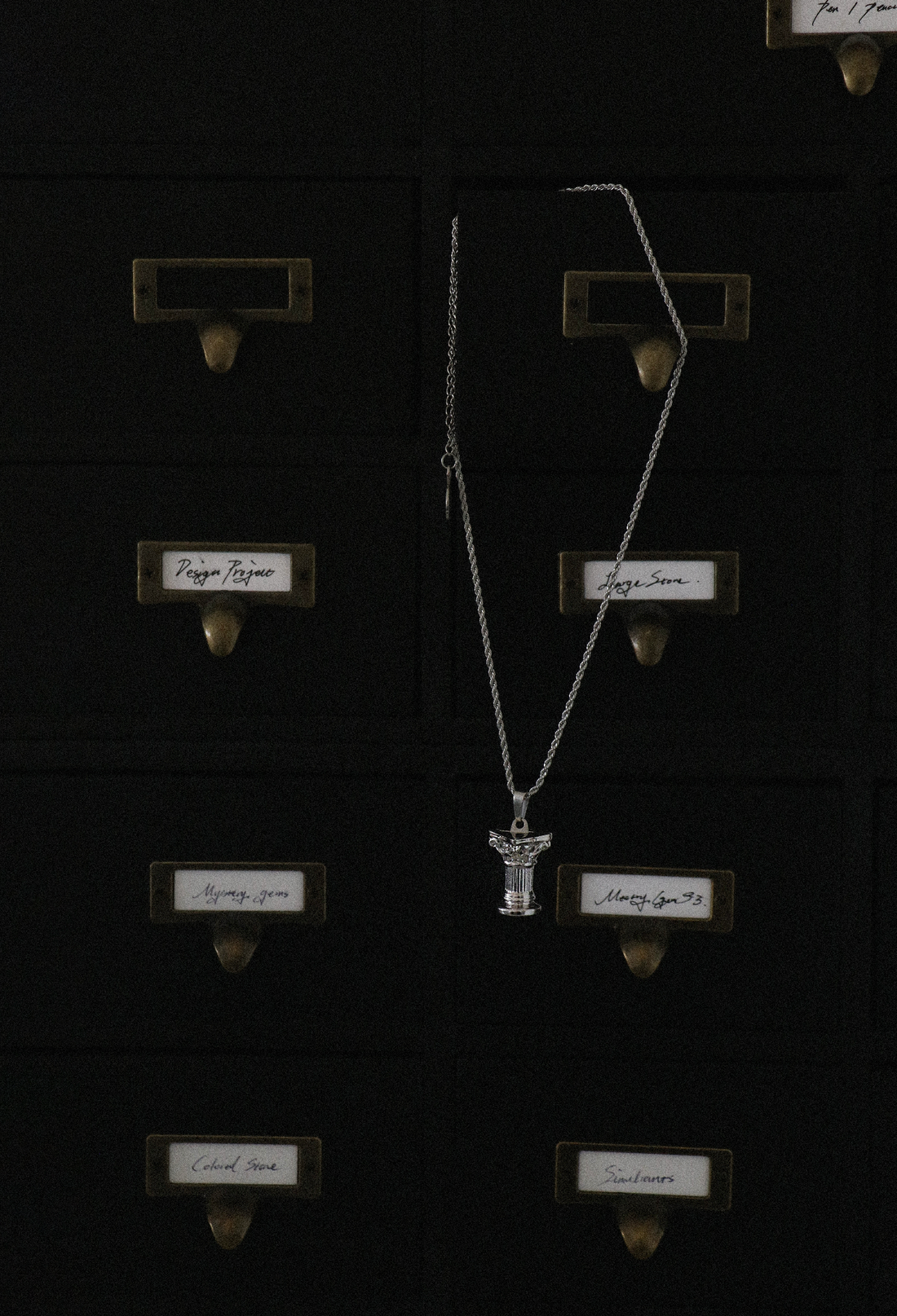 Column Pendant Necklace