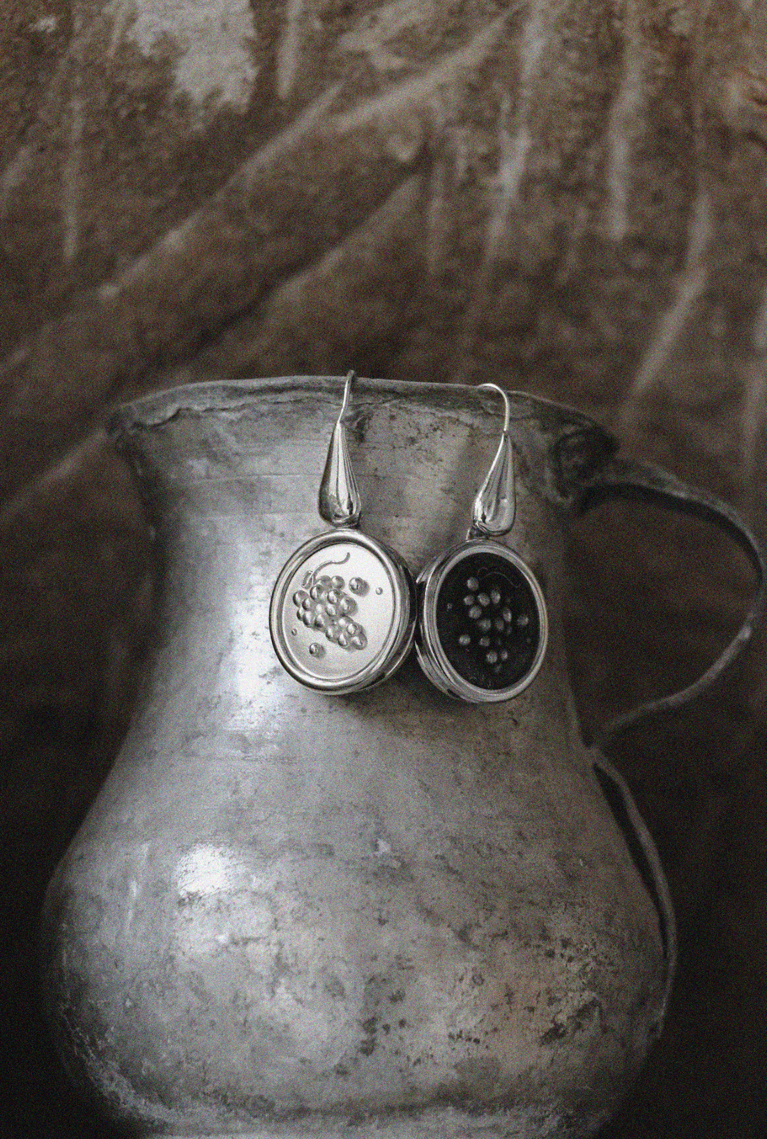 Grapes Dangle Earrings