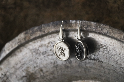 Grapes Dangle Earrings