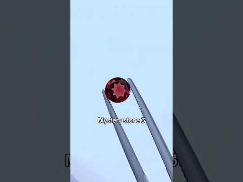 Rhodolite / Pyrope-almandine / Garnet - Mystery stone 3 - Gem Identification series